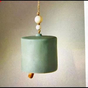 - 💕💕Ceramic Glazed Bell💕💕 Hanging wind chime💕💕